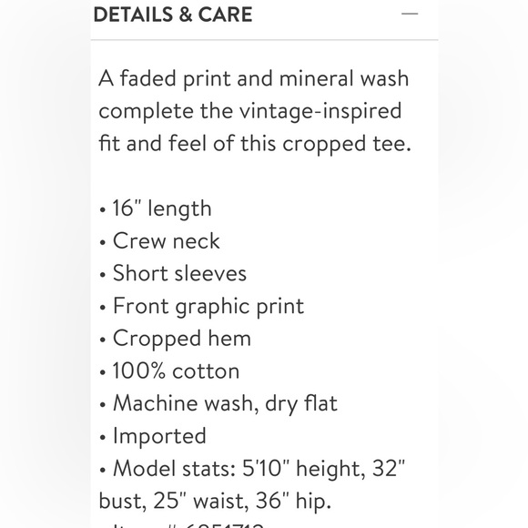 O’Neill crop t shirt - Picture 3 of 3